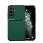 Custodia per telefono in TPU ibrida in PC magnetico con grana a strisce inclinate classica, For Samsung Galaxy A57 5G, For Samsung Galaxy A37 5G, For Samsung Galaxy A17 5G, For Samsung Galaxy A56 5G, For Samsung Galaxy A26 5G, For Samsung Galaxy A36