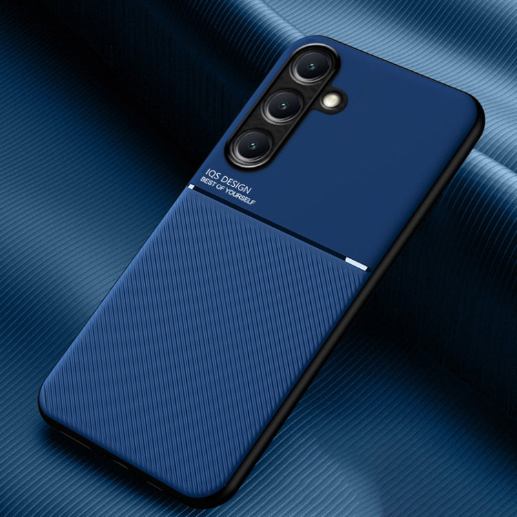 Custodia per telefono in TPU ibrida in PC magnetico con grana a strisce inclinate classica, For Samsung Galaxy S26+ 5G, For Samsung Galaxy S26 Ultra 5G, For Samsung Galaxy S26 5G, For Samsung Galaxy S25 Edge 5G, For Samsung Galaxy S25 5G               ...
