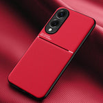 Custodia per telefono in TPU ibrida in PC magnetico con grana a strisce inclinate classica, For Samsung Galaxy S26+ 5G, For Samsung Galaxy S26 Ultra 5G, For Samsung Galaxy S26 5G, For Samsung Galaxy S25 Edge 5G, For Samsung Galaxy S25 5G               ...