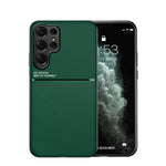 Custodia per telefono in TPU ibrida in PC magnetico con grana a strisce inclinate classica, For Samsung Galaxy S26+ 5G, For Samsung Galaxy S26 Ultra 5G, For Samsung Galaxy S26 5G, For Samsung Galaxy S25 Edge 5G, For Samsung Galaxy S25 5G               ...