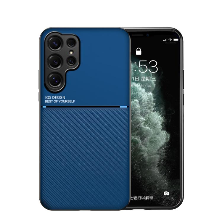 Custodia per telefono in TPU ibrida in PC magnetico con grana a strisce inclinate classica, For Samsung Galaxy S26+ 5G, For Samsung Galaxy S26 Ultra 5G, For Samsung Galaxy S26 5G, For Samsung Galaxy S25 Edge 5G, For Samsung Galaxy S25 5G               ...