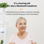 Apparecchio acustico Bluetooth 5.3 In-ear con riconoscimento intelligente AI