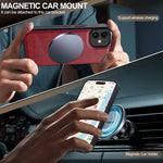 Custodia per telefono LC.IMEEKE 2 in 1 RFID Magsafe, For iPhone 11, For iPhone XS / X, For iPhone XR, For iPhone XS Max