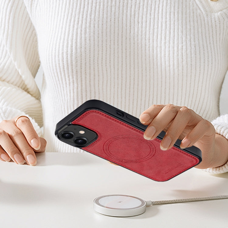 Custodia per telefono LC.IMEEKE 2 in 1 RFID Magsafe, For iPhone 11, For iPhone XS / X, For iPhone XR, For iPhone XS Max