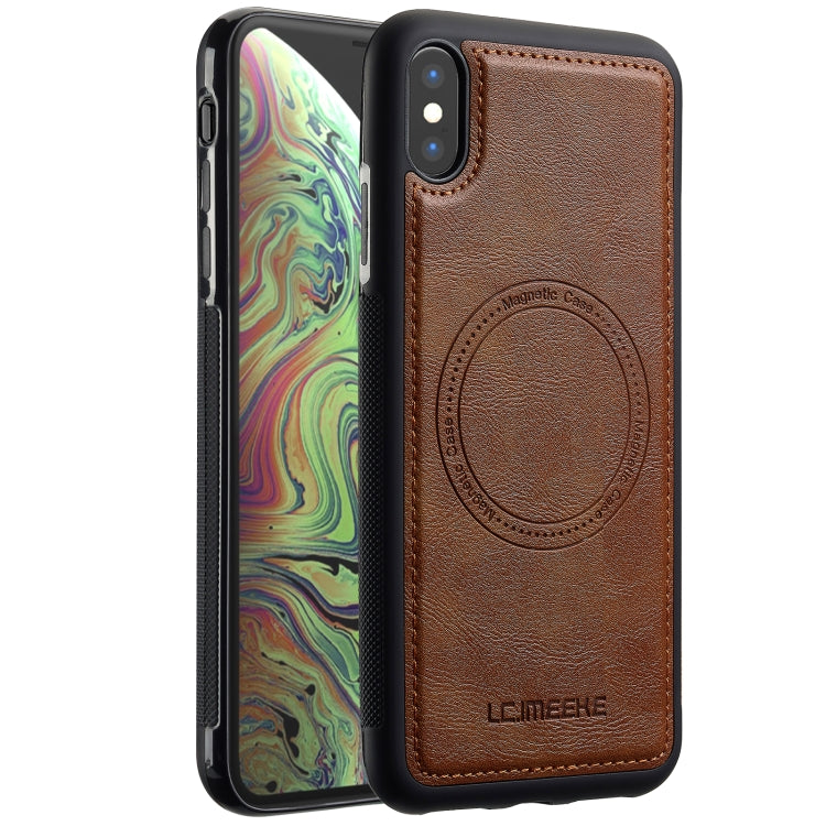 Custodia per telefono LC.IMEEKE 2 in 1 RFID Magsafe, For iPhone 11, For iPhone XS / X, For iPhone XR, For iPhone XS Max