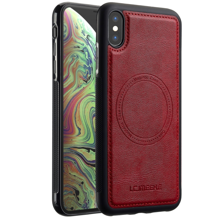 Custodia per telefono LC.IMEEKE 2 in 1 RFID Magsafe, For iPhone 11, For iPhone XS / X, For iPhone XR, For iPhone XS Max