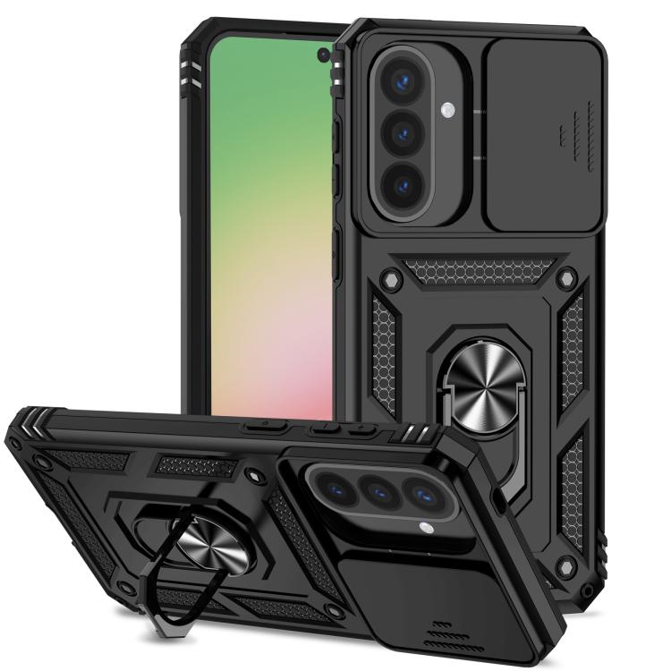 Custodia per telefono con supporto scorrevole Camshield, For Samsung Galaxy A57 5G, For Galaxy A27 5G