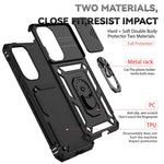 Custodia per telefono con supporto scorrevole Camshield, For Samsung Galaxy A57 5G, For Galaxy A27 5G