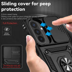 Custodia per telefono con supporto scorrevole Camshield, For Samsung Galaxy A57 5G, For Galaxy A27 5G