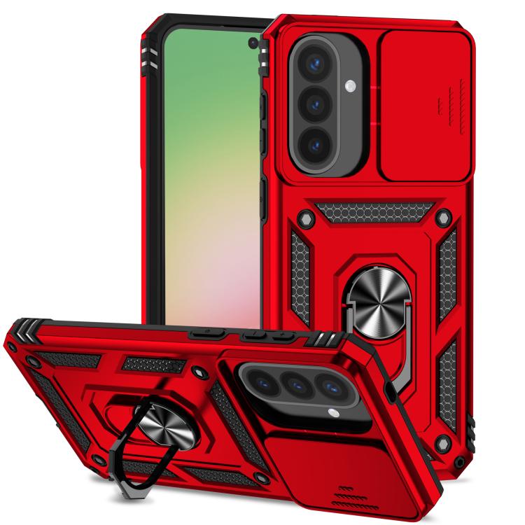 Custodia per telefono con supporto scorrevole Camshield, For Samsung Galaxy A57 5G, For Galaxy A27 5G