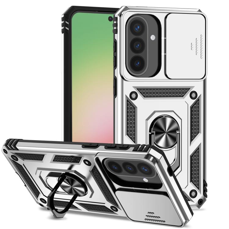 Custodia per telefono con supporto scorrevole Camshield, For Samsung Galaxy A57 5G, For Galaxy A27 5G