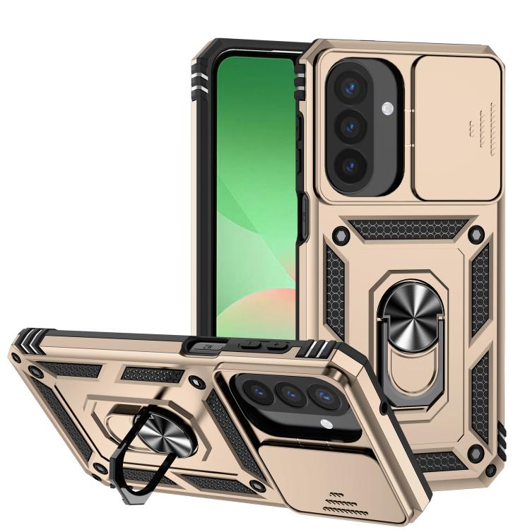Custodia per telefono con supporto scorrevole Camshield, For Samsung Galaxy A57 5G, For Galaxy A27 5G