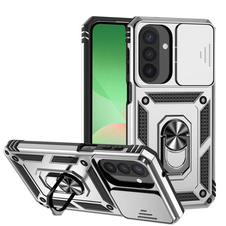 Custodia per telefono con supporto scorrevole Camshield, For Samsung Galaxy A57 5G, For Galaxy A27 5G