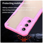 Custodia per telefono Armor Glaze PC Hybrid TPU, For Samsung Galaxy S24 FE 5G, For Samsung Galaxy S24 Ultra 5G, For Samsung Galaxy S24+ 5G, For Samsung Galaxy S24 5G