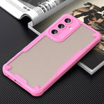Custodia per telefono Armor Glaze PC Hybrid TPU, For Samsung Galaxy S24 FE 5G, For Samsung Galaxy S24 Ultra 5G, For Samsung Galaxy S24+ 5G, For Samsung Galaxy S24 5G