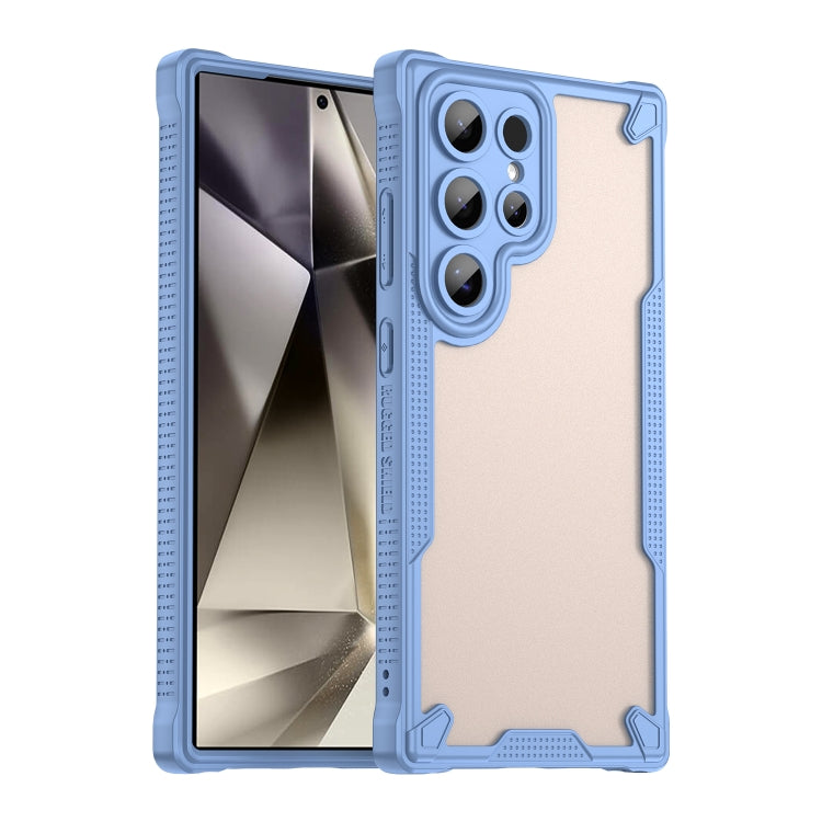 Custodia per telefono Armor Glaze PC Hybrid TPU, For Samsung Galaxy S24 FE 5G, For Samsung Galaxy S24 Ultra 5G, For Samsung Galaxy S24+ 5G, For Samsung Galaxy S24 5G
