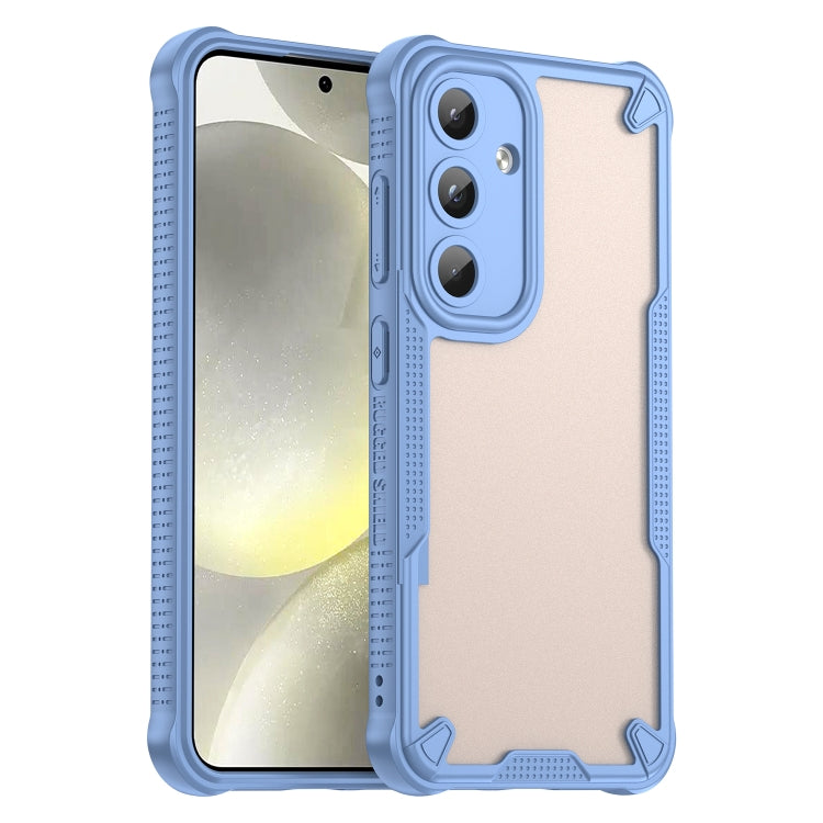 Custodia per telefono Armor Glaze PC Hybrid TPU, For Samsung Galaxy S24 FE 5G, For Samsung Galaxy S24 Ultra 5G, For Samsung Galaxy S24+ 5G, For Samsung Galaxy S24 5G