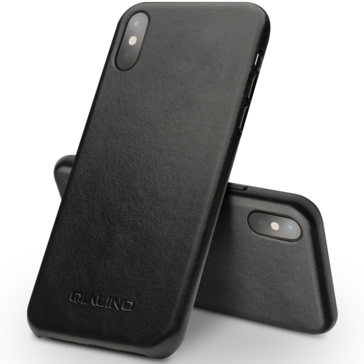 Custodia in pelle di canguro per iPhone X, XS, XR e XS Max