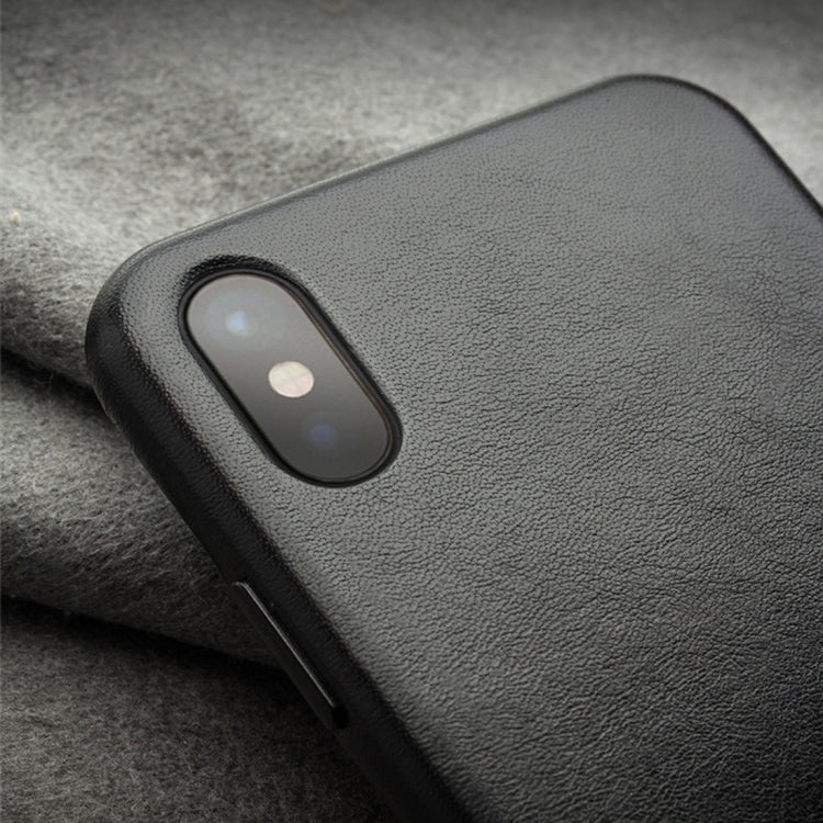 Custodia in pelle di canguro per iPhone X, XS, XR e XS Max