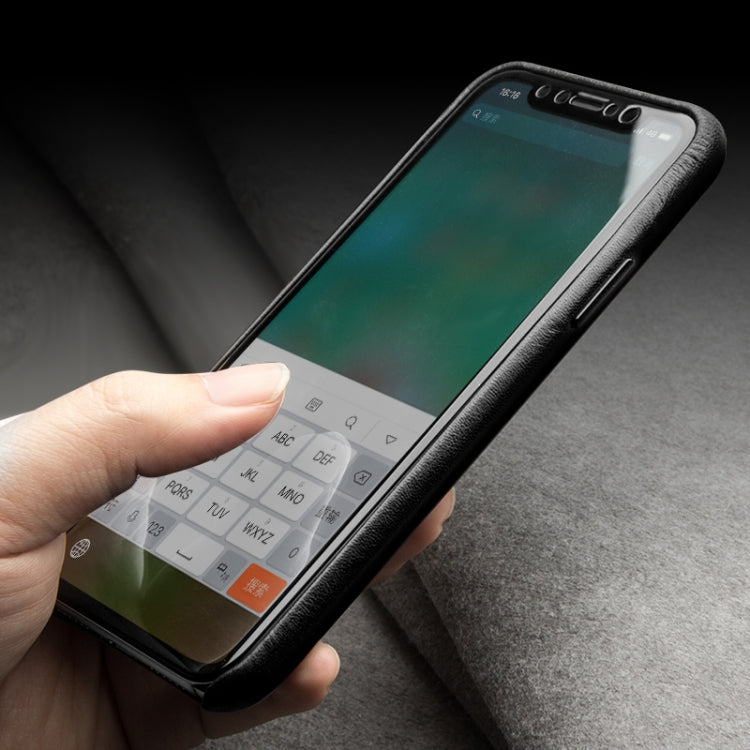 Custodia in pelle di canguro per iPhone X, XS, XR e XS Max