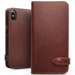 Custodia in pelle QIALINO per iPhone XS e X