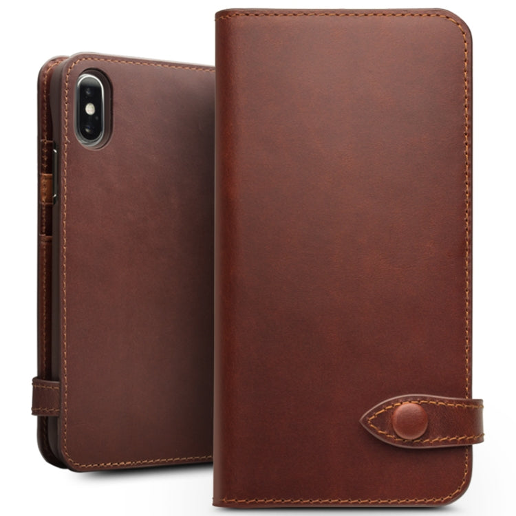 Custodia in pelle QIALINO per iPhone XS e X
