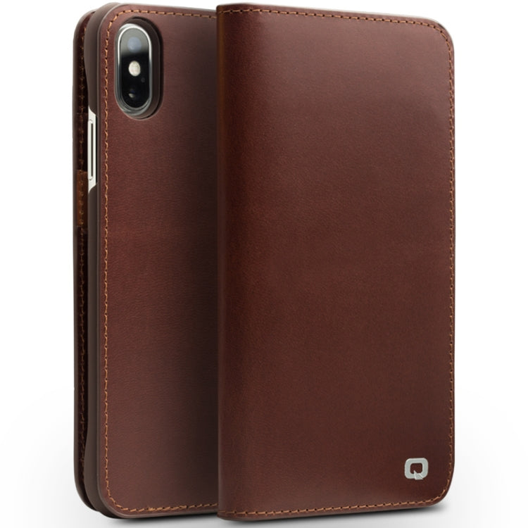 Custodia in pelle QIALINO per iPhone XS e X