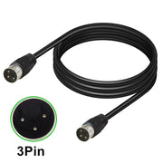 Cavo adattatore DIN 3 pin maschio-maschio 0,5-5 metri