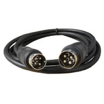 Cavo adattatore audio di alimentazione CA/CC MD DIN 4 pin maschio-maschio, 0.5m, 1m, 1.5m, 3m, 5m