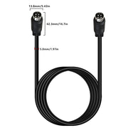 Cavo adattatore audio MD DIN 4 pin maschio 0,5-5 metri