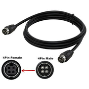 Cavo adattatore audio MD DIN 4 pin maschio 0,5-5 metri