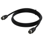 Cavo adattatore audio di alimentazione CA/CC MD DIN 4 pin maschio-maschio, 0.5m, 1m, 1.5m, 3m, 5m
