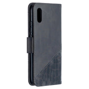 Custodia in pelle sintetica a vibrazione orizzontale con trama in coccodrillo abbinata con portafoglio, supporto e slot per carte, For Xiaomi Redmi 9A, For Xiaomi Redmi 9C, For Huawei Y5(2019)