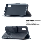 Custodia in pelle sintetica a vibrazione orizzontale con trama in coccodrillo abbinata con portafoglio, supporto e slot per carte, For Xiaomi Redmi 9A, For Xiaomi Redmi 9C, For Huawei Y5(2019)