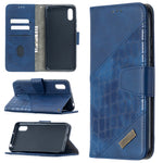 Custodia portafoglio in pelle sintetica per Xiaomi Redmi 9A