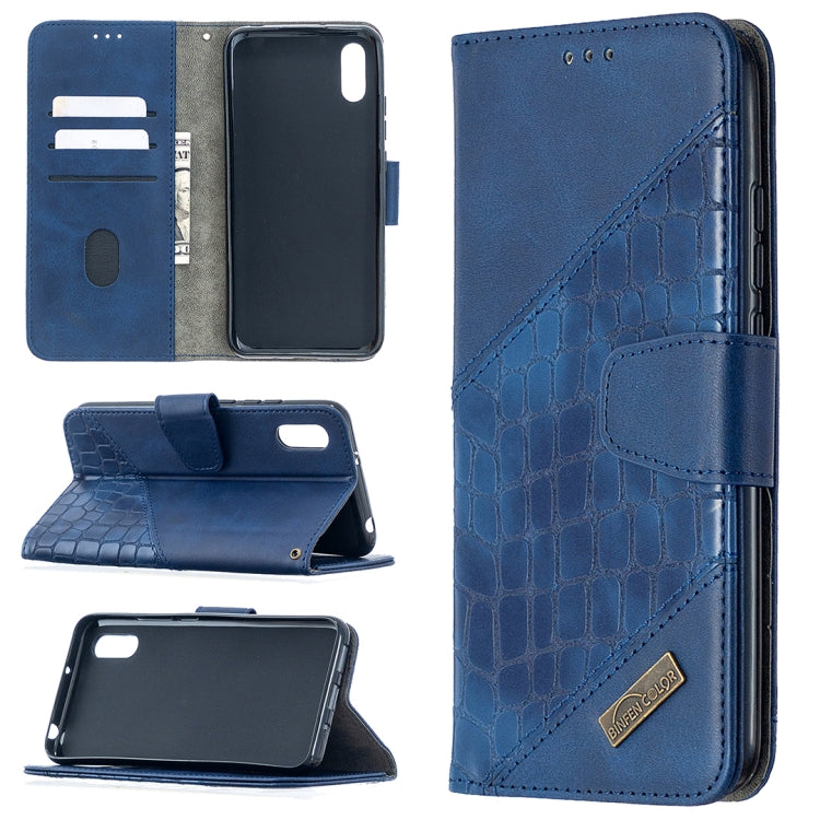 Custodia portafoglio in pelle sintetica per Xiaomi Redmi 9A