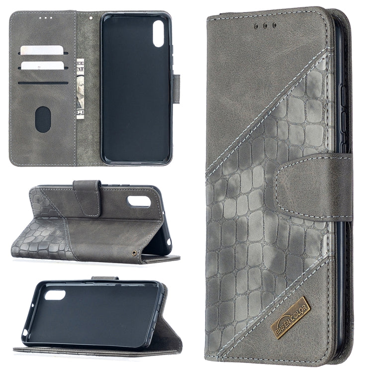 Custodia portafoglio in pelle sintetica per Xiaomi Redmi 9A