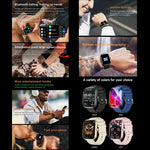 Orologio intelligente fitness ZW65 da 2,01 pollici, ossigeno nel sangue / pressione sanguigna / frequenza cardiaca