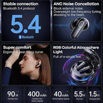 Auricolari wireless Bluetooth REMAX GameBuds G9 ANC