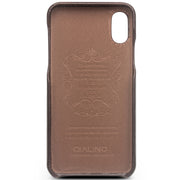 Custodia in pelle QIALINO per iPhone X/XS