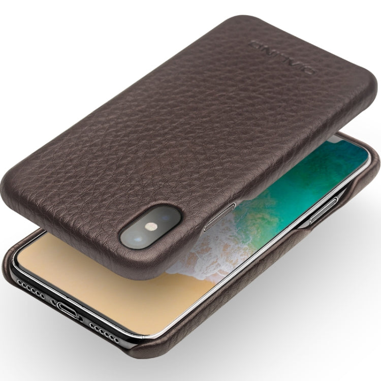 Custodia in pelle QIALINO per iPhone X e XS