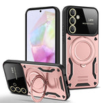 Custodia per telefono con supporto MagSafe per finestra grande, For Samsung Galaxy A56 / A36 5G, For Samsung Galaxy A55 5G, For Samsung Galaxy A35 5G, For Samsung Galaxy A05s