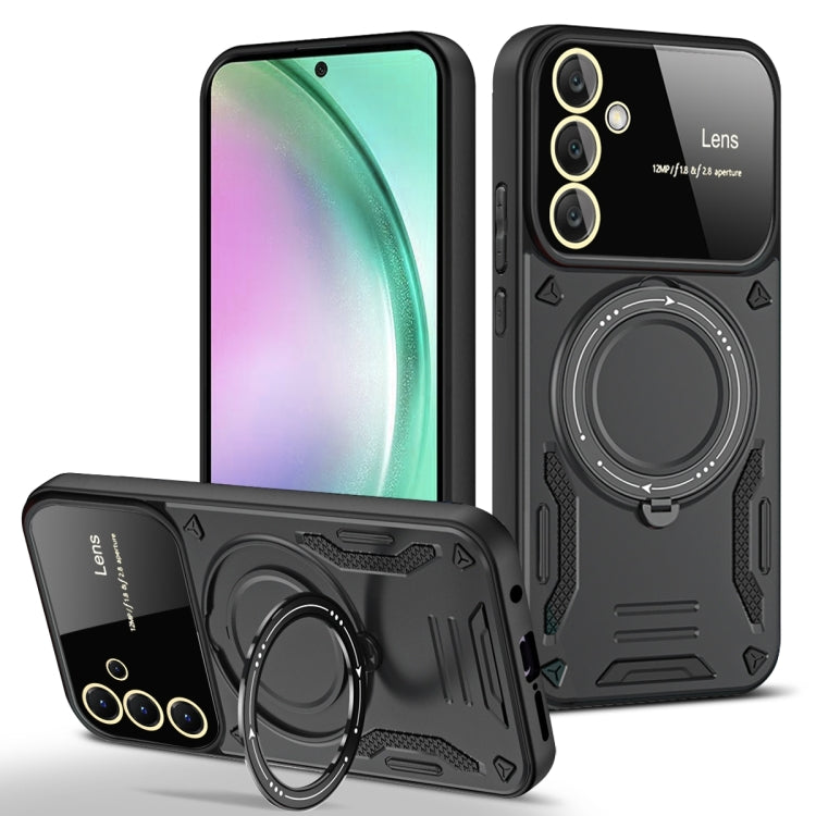 Custodia per telefono con supporto MagSafe per finestra grande, For Samsung Galaxy A56 / A36 5G, For Samsung Galaxy A55 5G, For Samsung Galaxy A35 5G, For Samsung Galaxy A05s