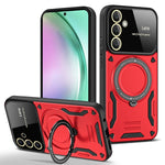 Custodia per telefono con supporto MagSafe per finestra grande, For Samsung Galaxy A56 / A36 5G, For Samsung Galaxy A55 5G, For Samsung Galaxy A35 5G, For Samsung Galaxy A05s