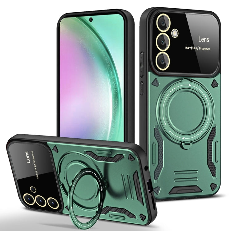 Custodia per telefono con supporto MagSafe per finestra grande, For Samsung Galaxy A56 / A36 5G, For Samsung Galaxy A55 5G, For Samsung Galaxy A35 5G, For Samsung Galaxy A05s