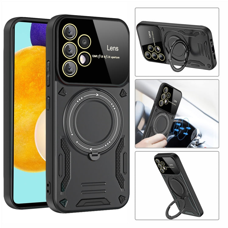 Custodia per telefono con supporto MagSafe per finestra grande, For Samsung Galaxy A52 4G / 5G, For Samsung Galaxy A32 5G