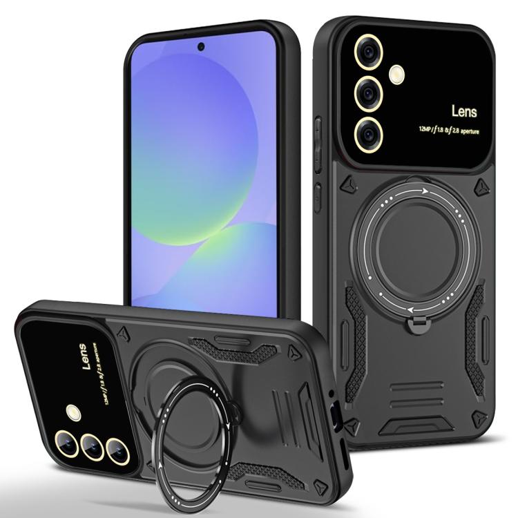 Custodia per telefono con supporto MagSafe per finestra grande, For Samsung Galaxy A56 / A36 5G, For Samsung Galaxy A55 5G, For Samsung Galaxy A35 5G, For Samsung Galaxy A05s
