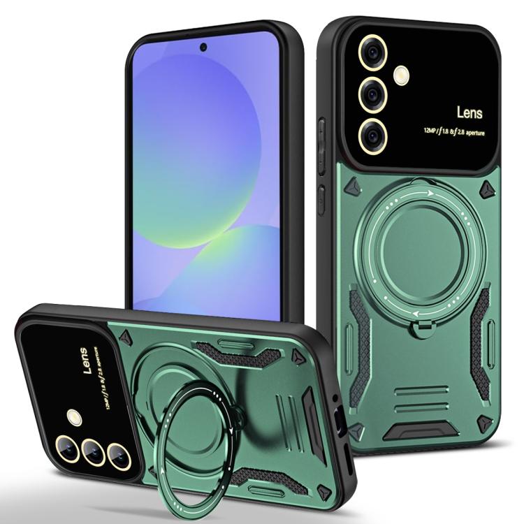 Custodia per telefono con supporto MagSafe per finestra grande, For Samsung Galaxy A56 / A36 5G, For Samsung Galaxy A55 5G, For Samsung Galaxy A35 5G, For Samsung Galaxy A05s