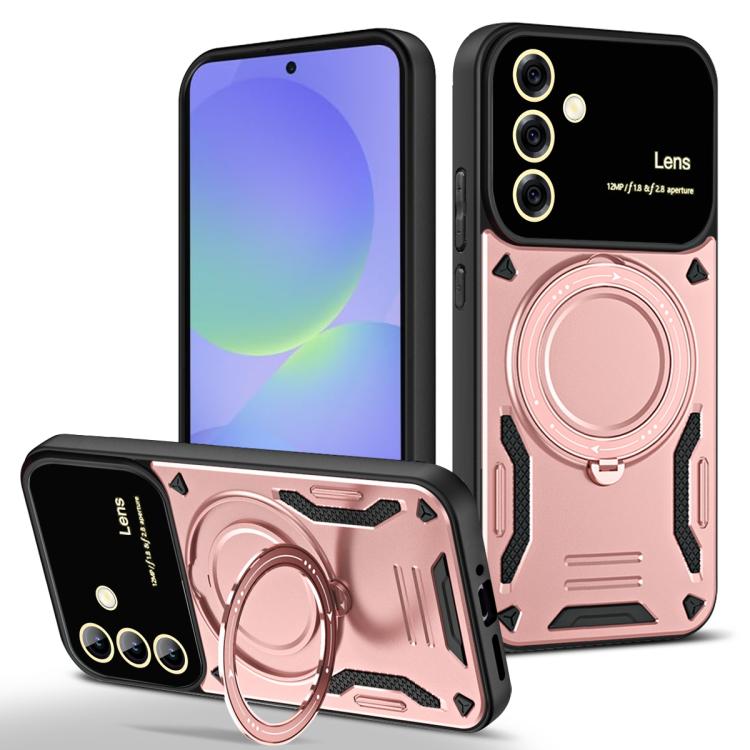 Custodia per telefono con supporto MagSafe per finestra grande, For Samsung Galaxy A56 / A36 5G, For Samsung Galaxy A55 5G, For Samsung Galaxy A35 5G, For Samsung Galaxy A05s