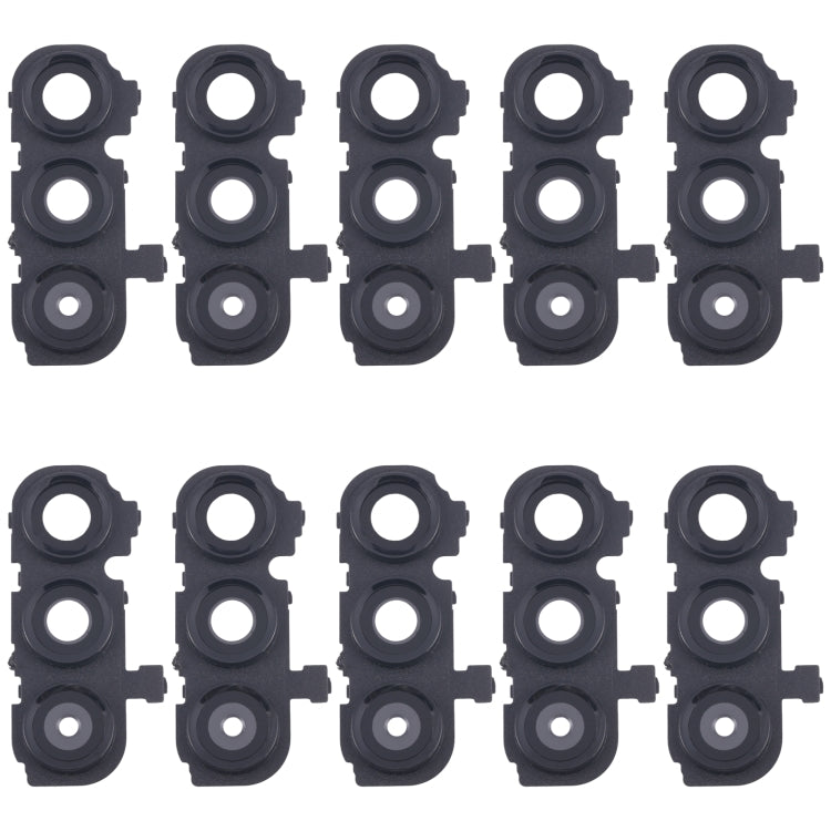 10pcs Rear Camera Lens Cover, For Samsung Galaxy A16 SM-A165F, For Samsung Galaxy A16 5G SM-A166B, For Samsung Galaxy S24 FE SM-S721B, For Samsung Galaxy F55 SM-E556B, For Samsung Galaxy C55 SM-C556B, For Samsung Galaxy M15 SM-M156B